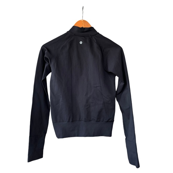 Lululemon Open Stride Run Bomber Jacket in Black size 6 - Picture 4 of 8